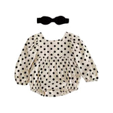 Cindy - Polka Dot Romper.